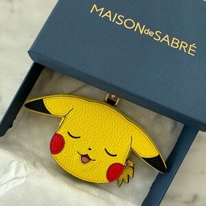 Maison de Sabré Pokemon Pikachu Leather Coin Wallet